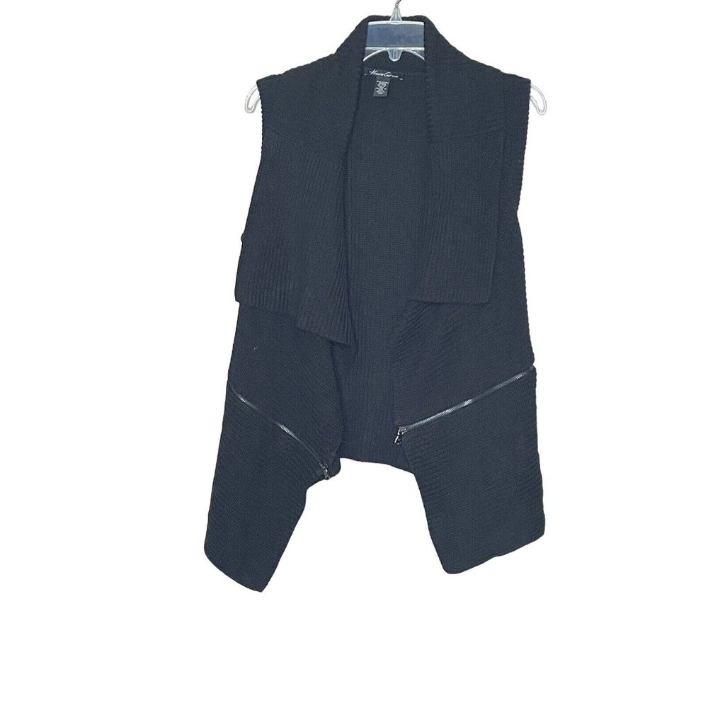 Kenneth Cole women’s cardigan/vest black size pxs